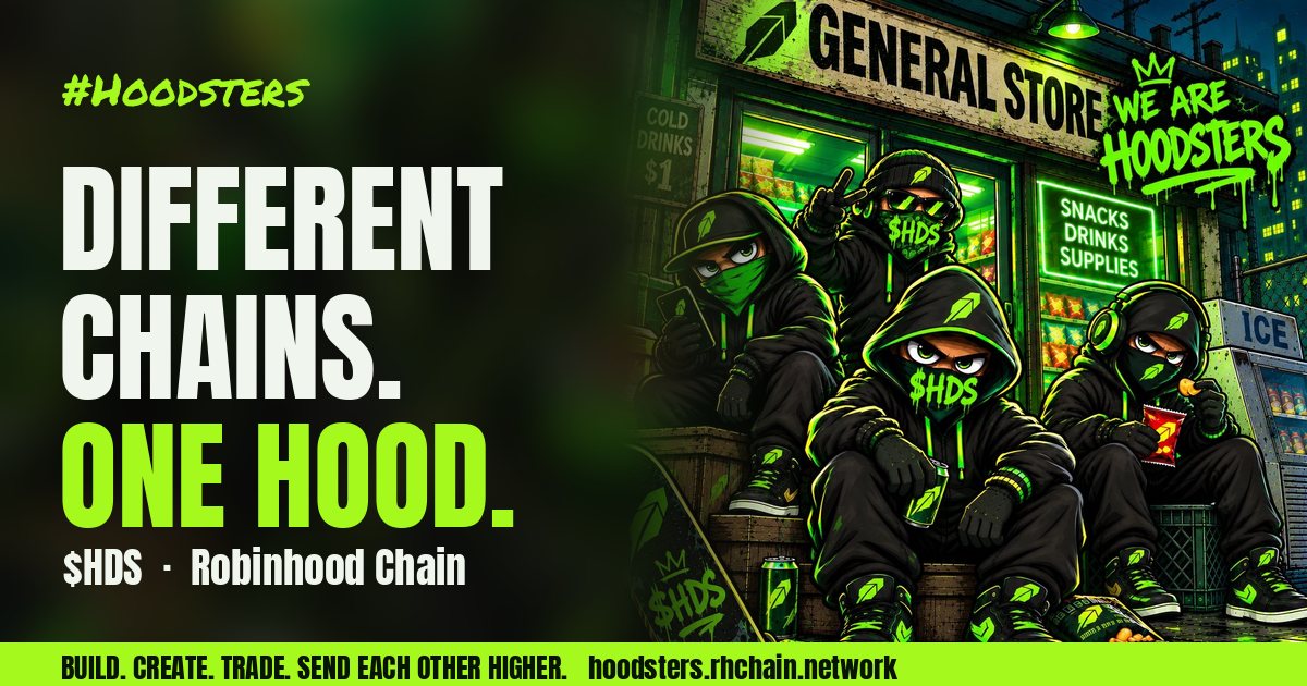 Hoodsters social card